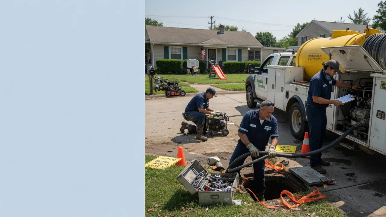 Septic Tank Pumping in Livingston, AL near me